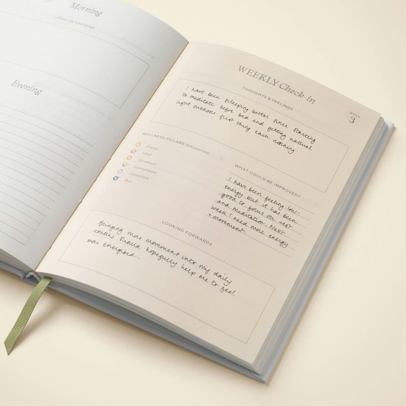 Papier - Tulip Vase Wellness Journal -