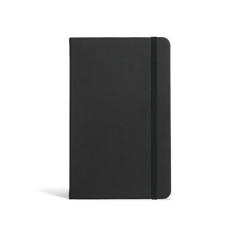 Papier - Everyday Lined Notebook - Black -