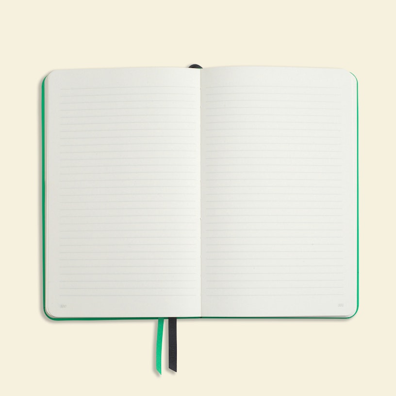 Papier - Everyday Lined Notebook - Green -