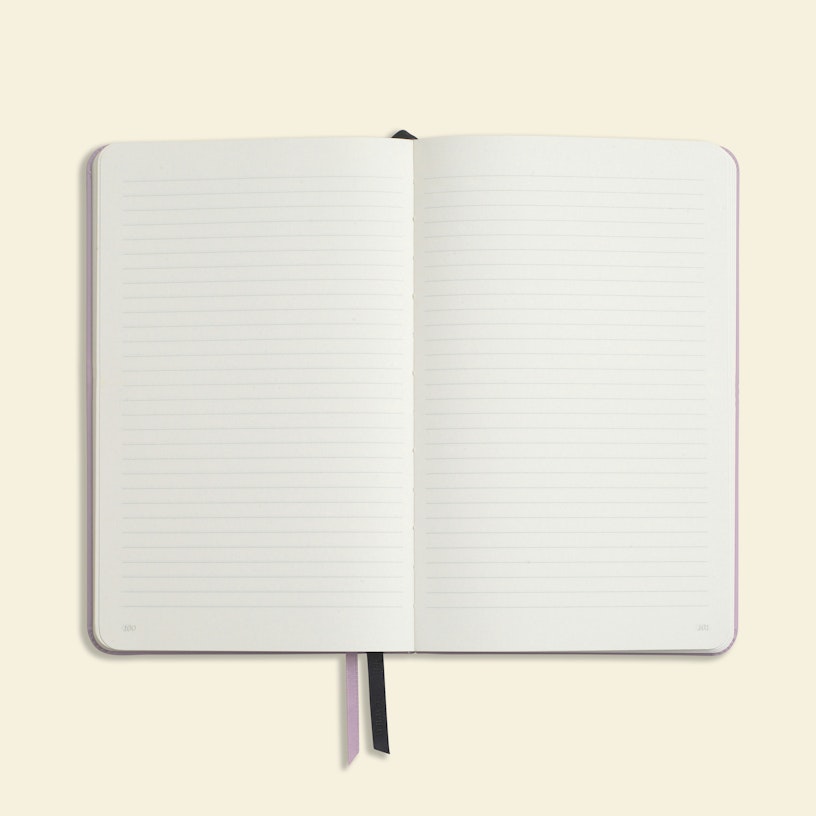 Papier - Everyday Lined Notebook - Lilac -