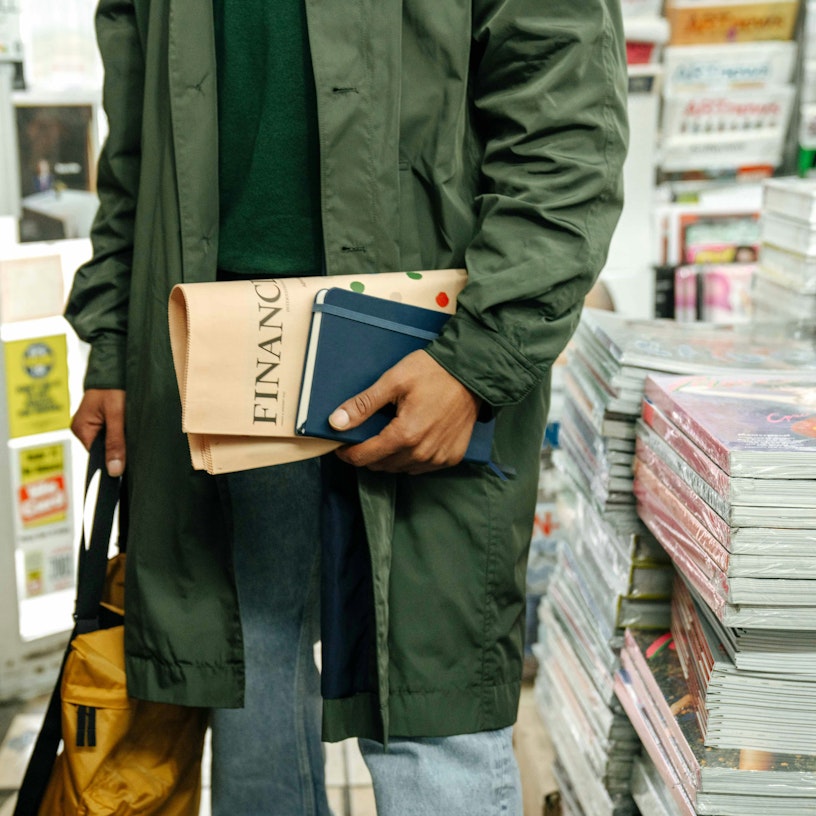 Papier - Everyday Lined Notebook - Navy -