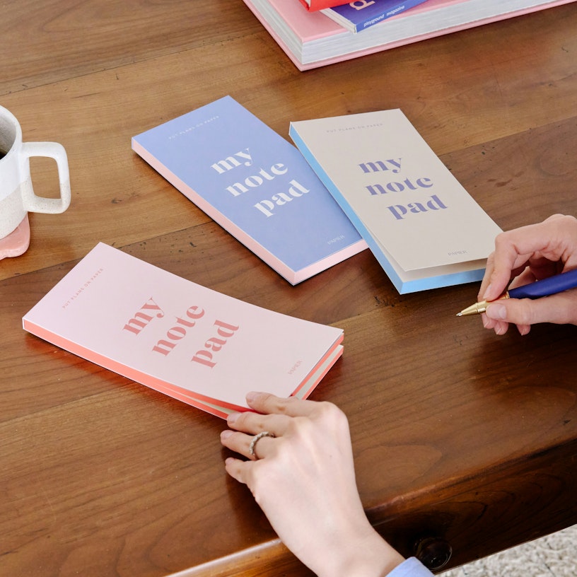 Papier - Set of 3 Listpads - Joy -