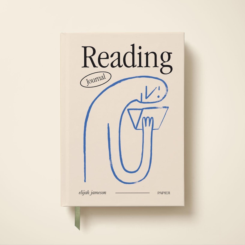Papier - Nose in a Book Reading Journal -