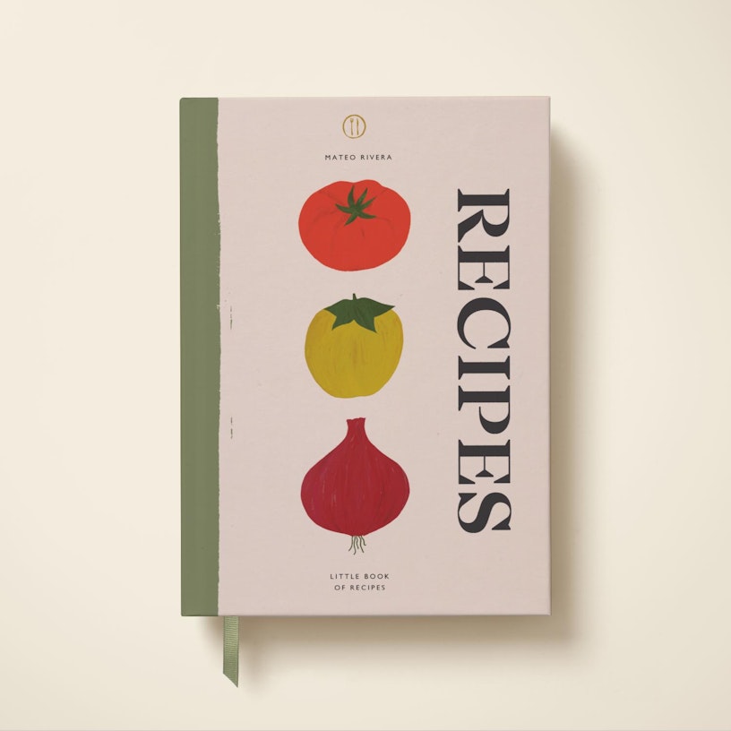 Papier - Vegetable Medley Recipe Journal -