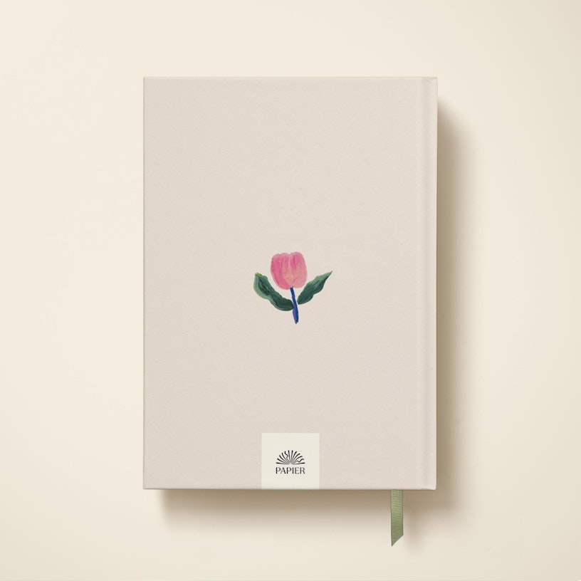 Papier - Tulip Vase Wellness Journal -