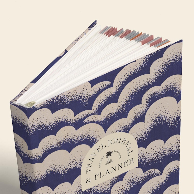 Papier - Sky High Hardcover Travel Journal - Sky High -