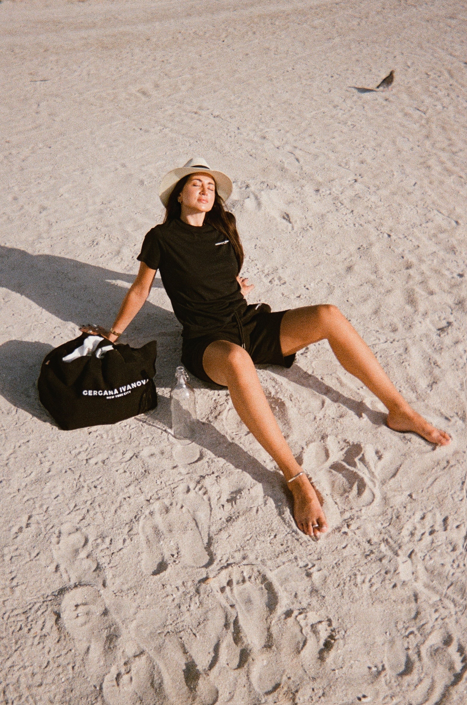 Gergana Ivanova - Organic Cotton Shorts - Black -