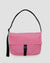 Nylon Messenger Bag - Azalea Pink