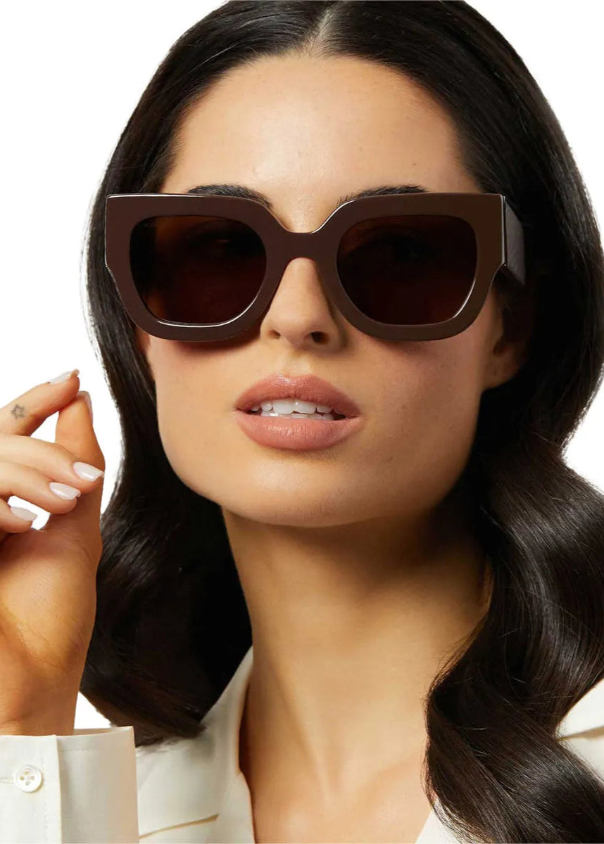 DIFF Eyewear - Maren Sunglasses - Truffle -