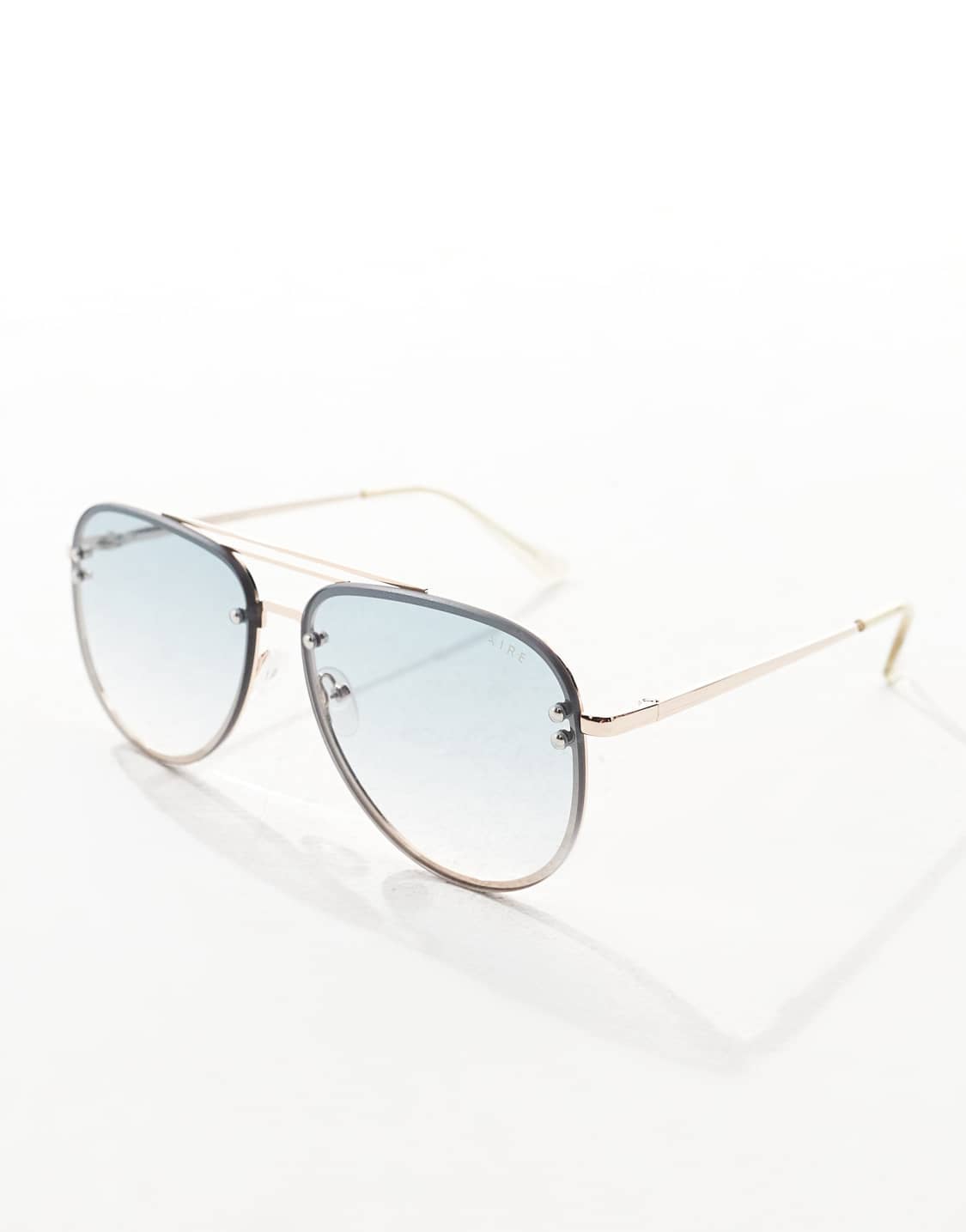 Aire - Quartz Sunglasses - Gold/Khaki Grad -