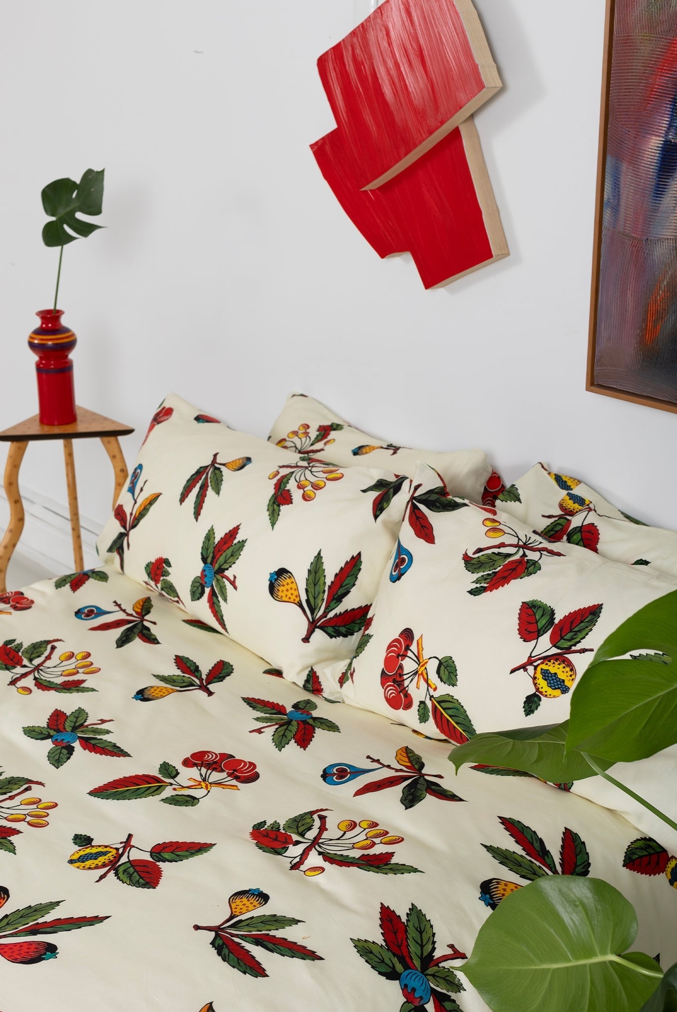 WRAY - Duvet Bedding Set - Stone Fruit -