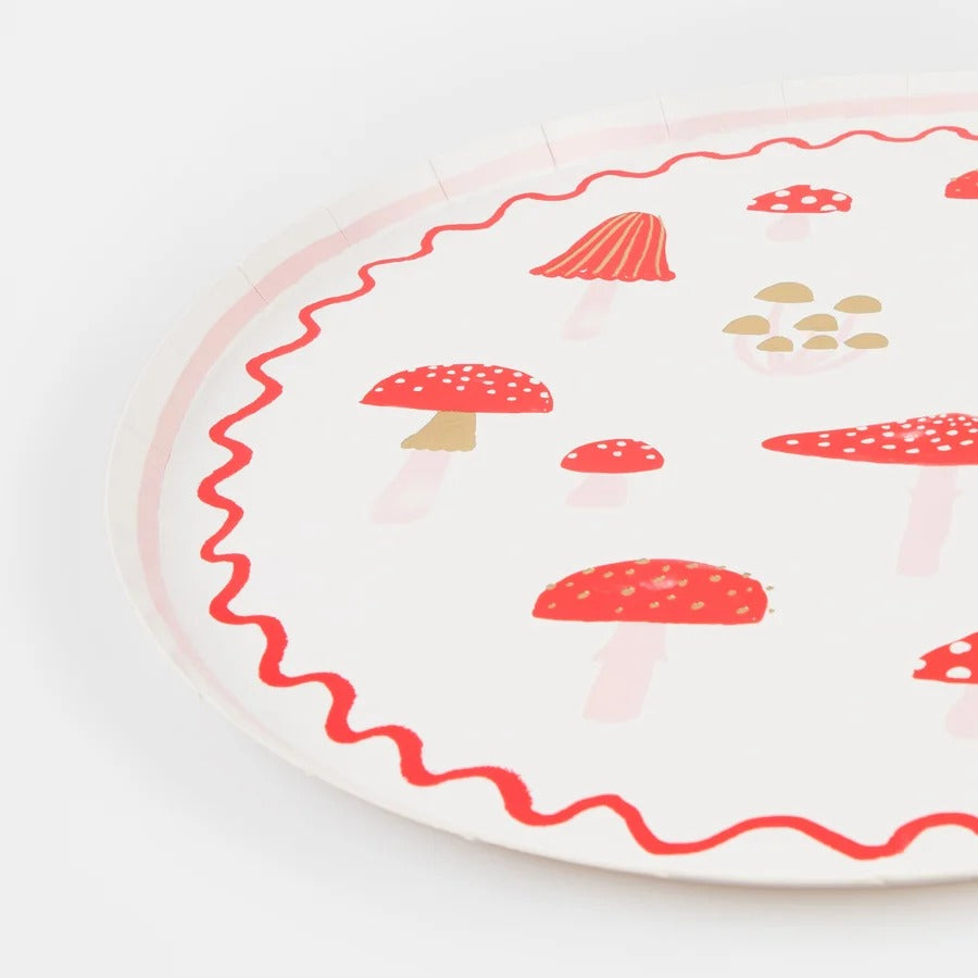 Meri Meri - Merry Mushrooms Dinner Plates -