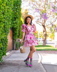 Sock Candy - English Rose Black Sheer Crew Sock -
