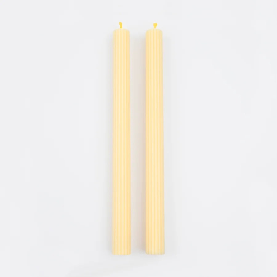 Meri Meri - Yellow Table Candles -