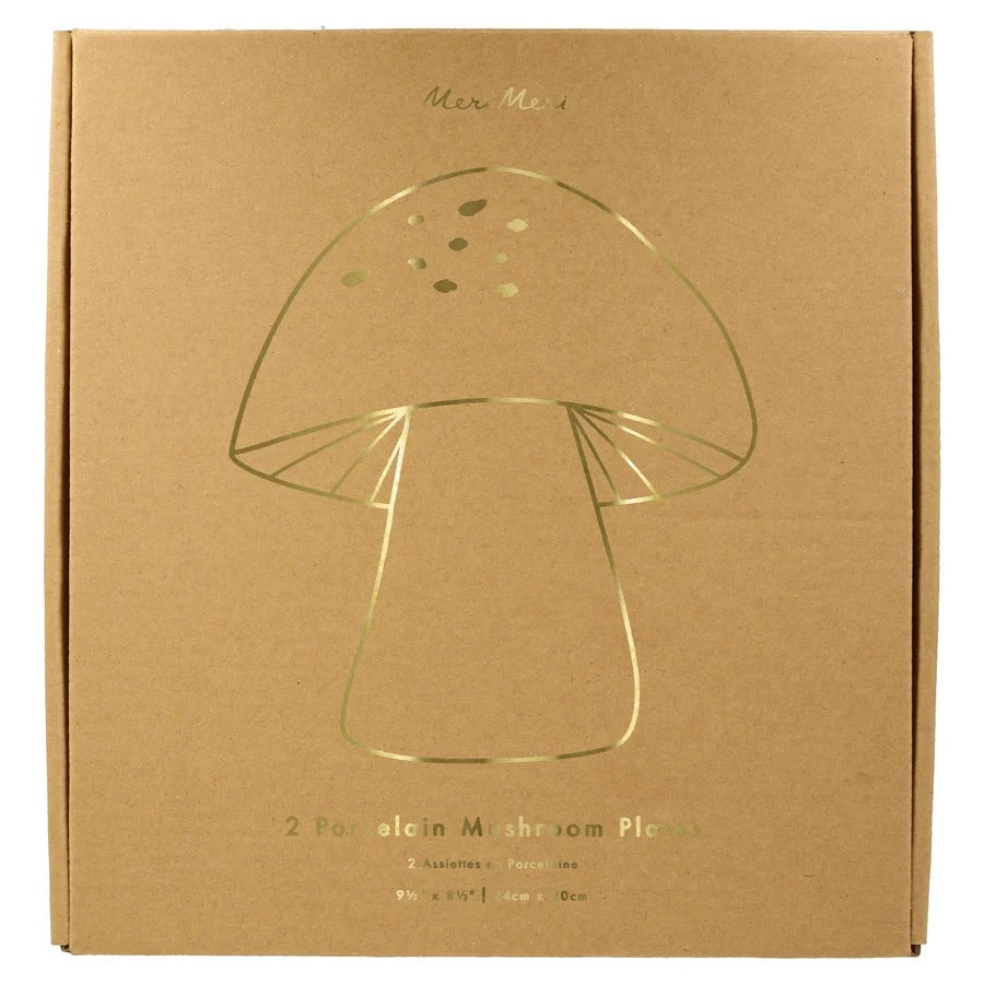 Meri Meri - Porcelain Mushroom Plates -
