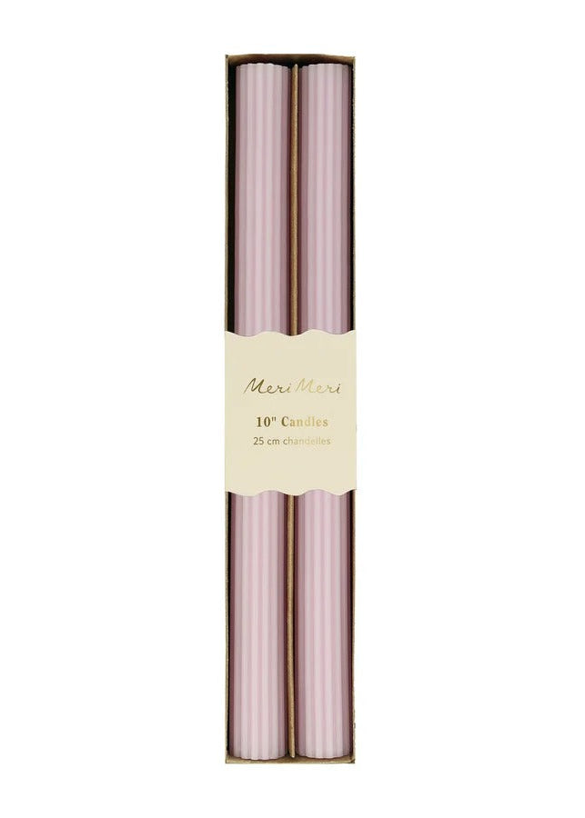 Meri Meri - Lilac Table Candles -