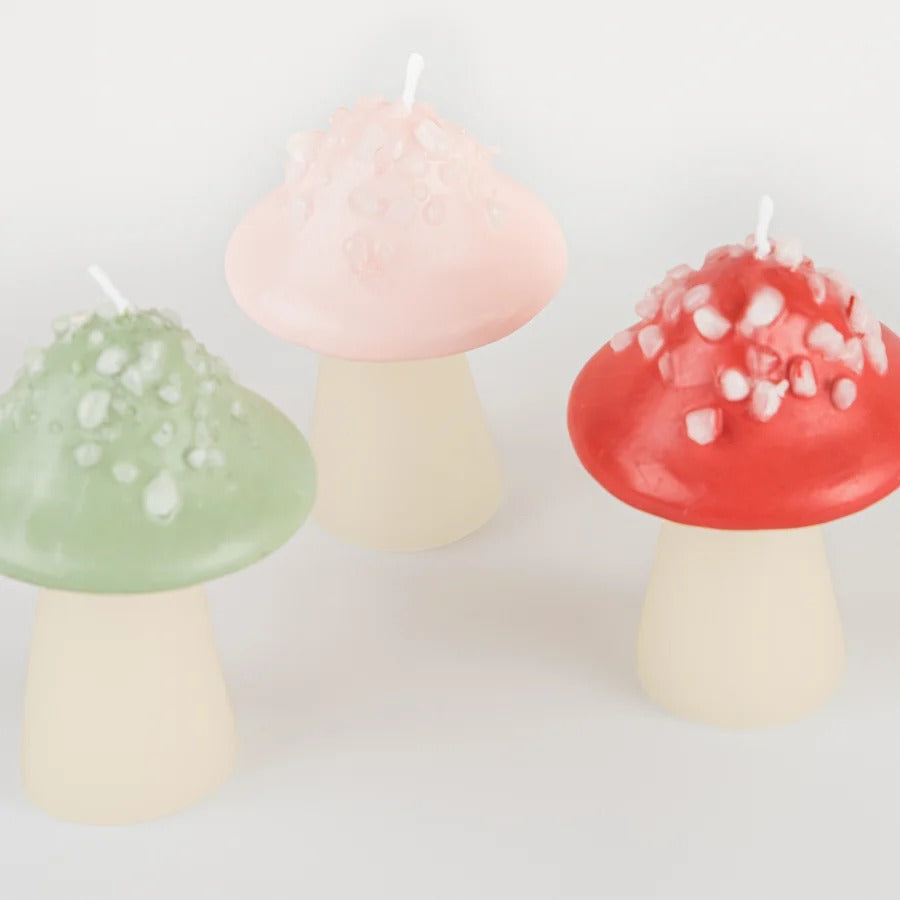 Meri Meri - Mushroom Candles -