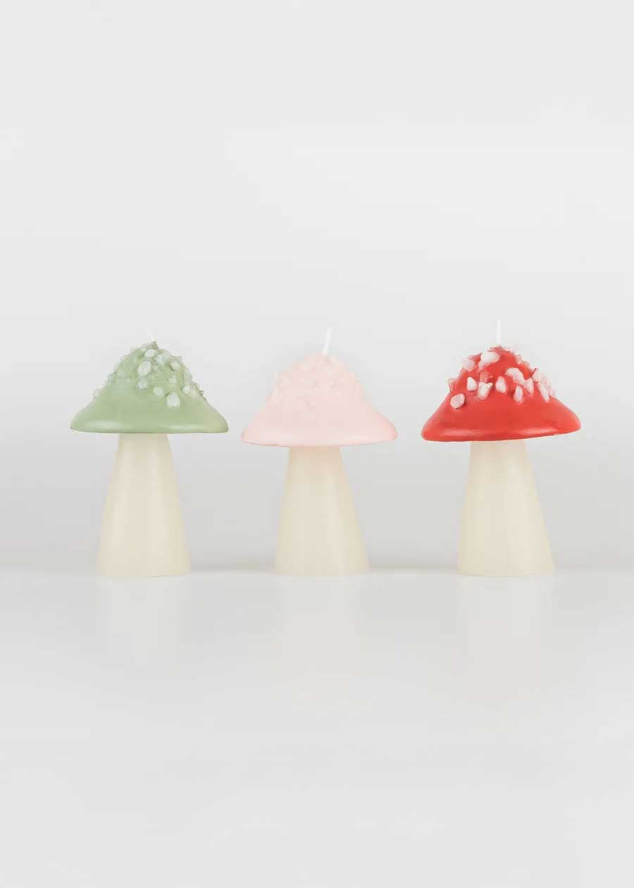Meri Meri - Mushroom Candles -