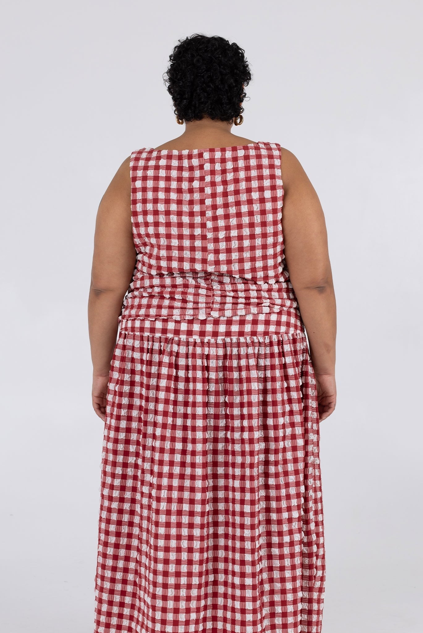 WRAY - Lulu Skirt - Lipstick Check -