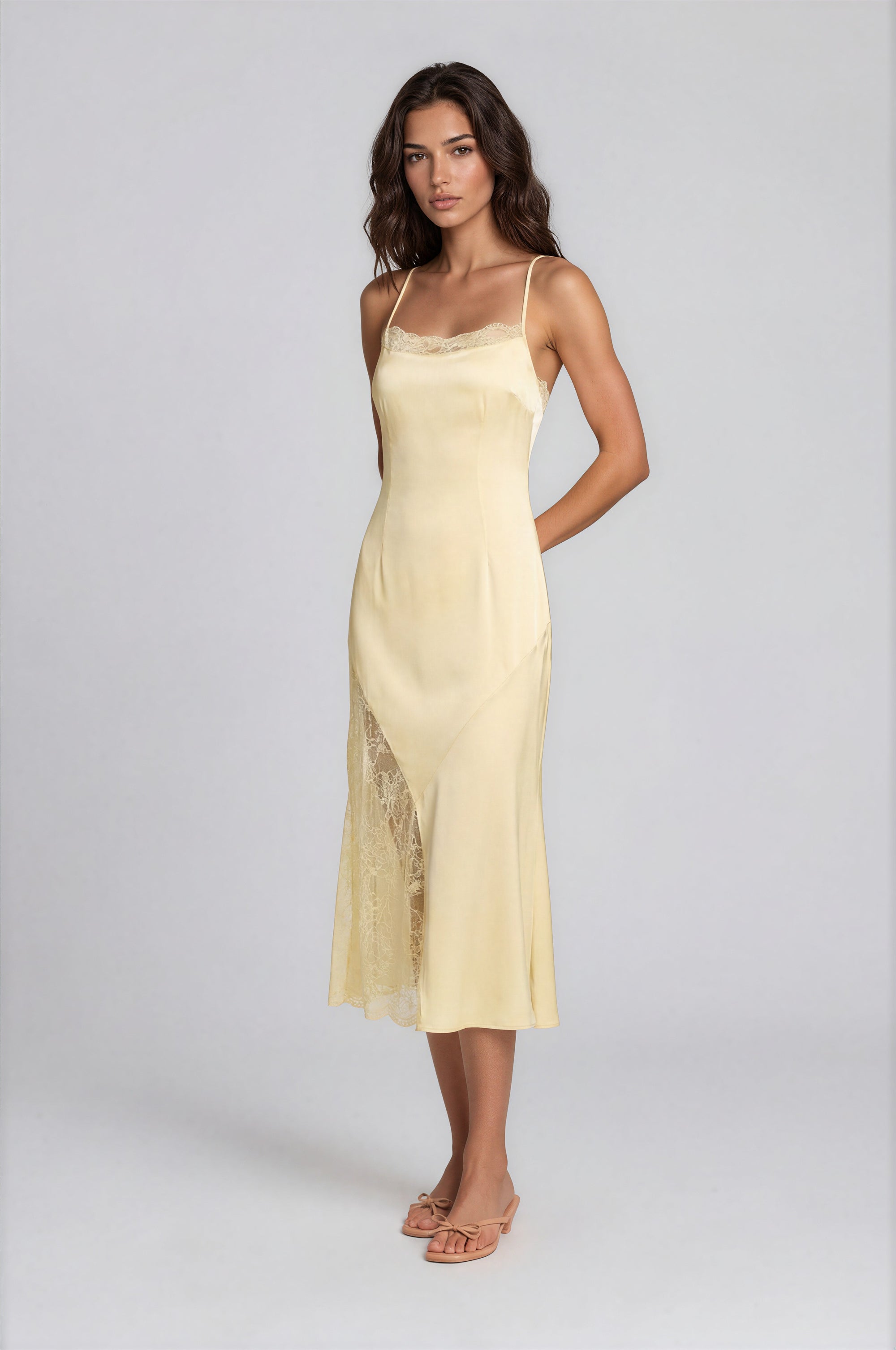 Saemdi - Alise Lace Trim Dress -
