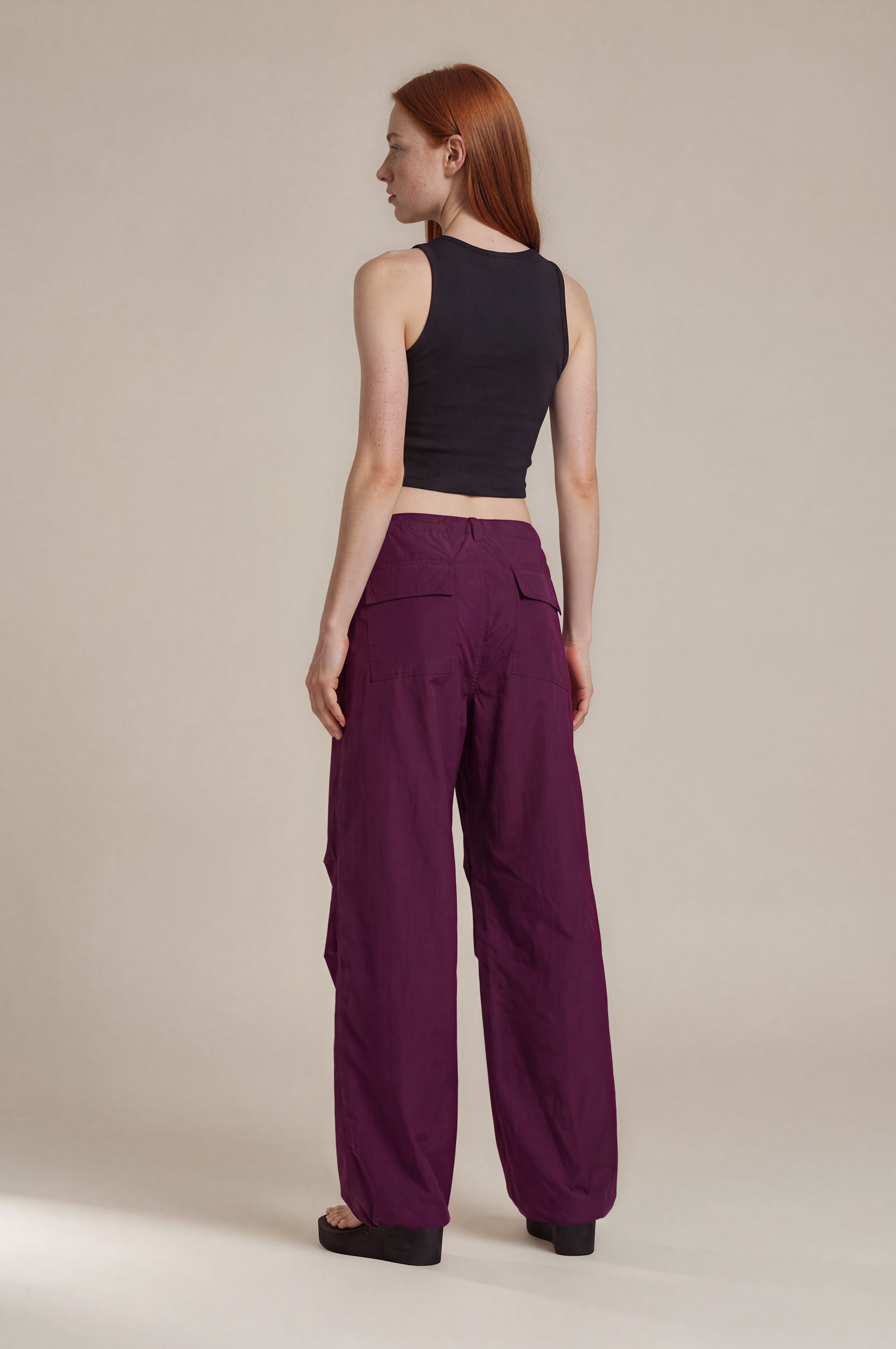 Obey - Mina Parachute Pant - Potent Purple -