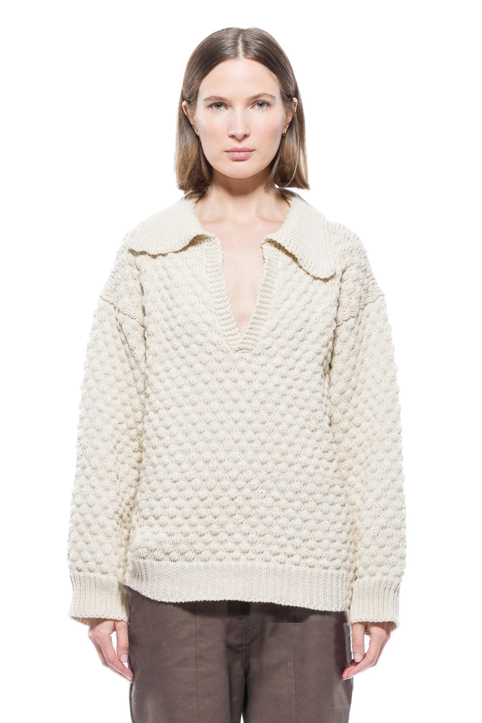 Toit Volant - Francois Sweater Natural - Cream -