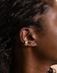 Aiori - Trio Ear Cuffs Set - Gold -