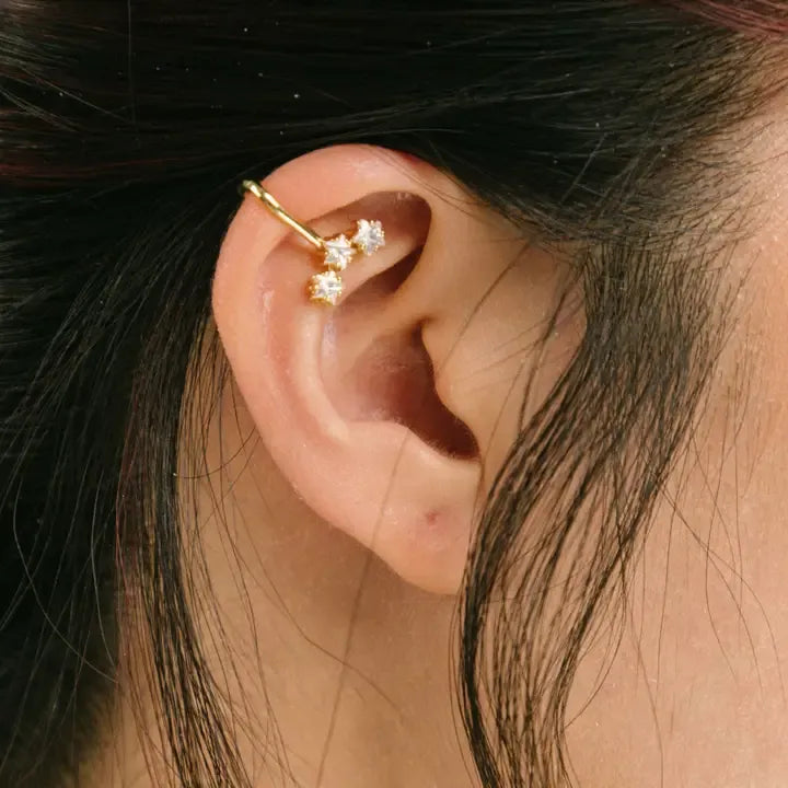 Aiori - Constellation Ear Cuff - Gold -