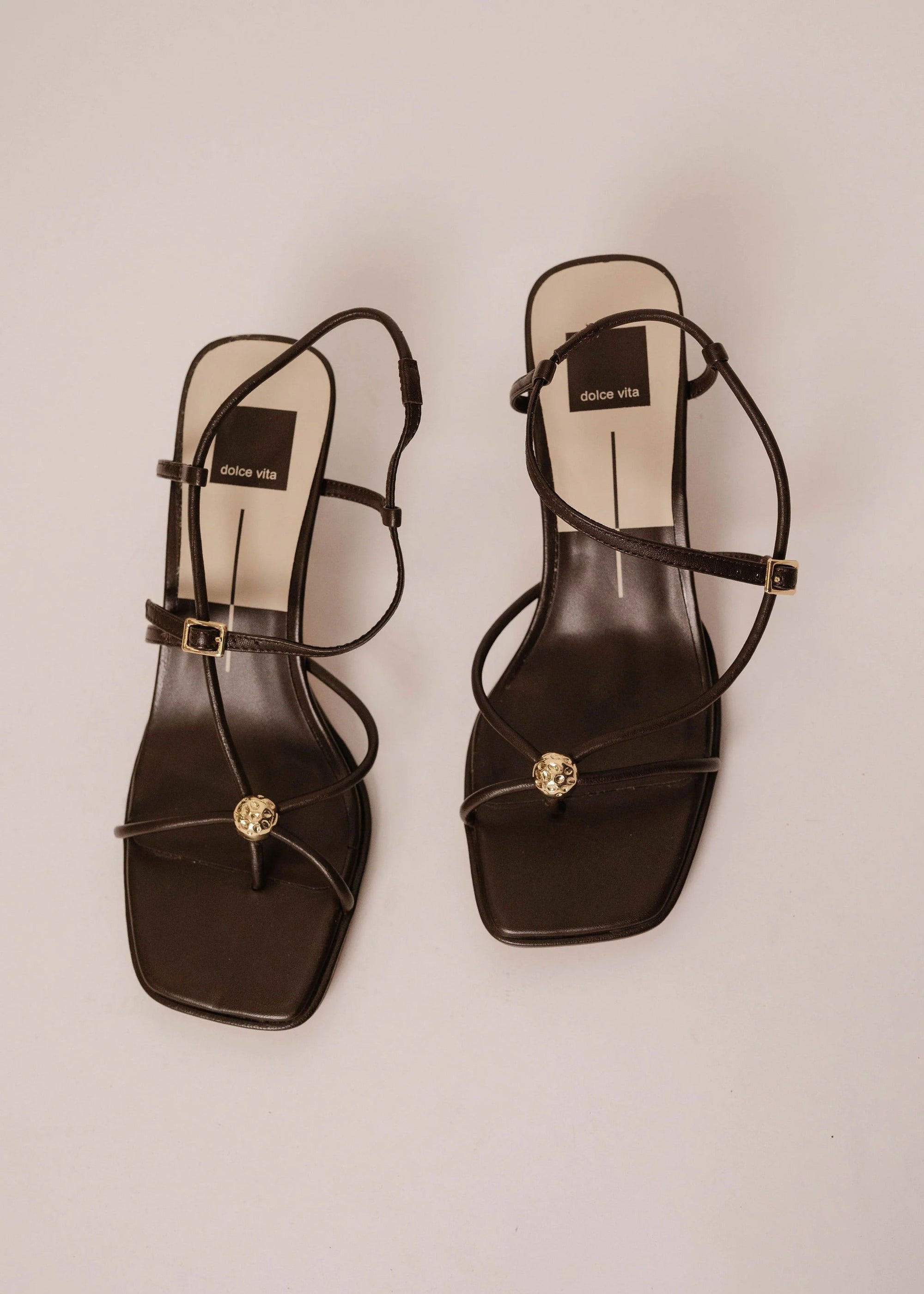 Dolce Vita - Mylee Heels - Dark Brown Leather -