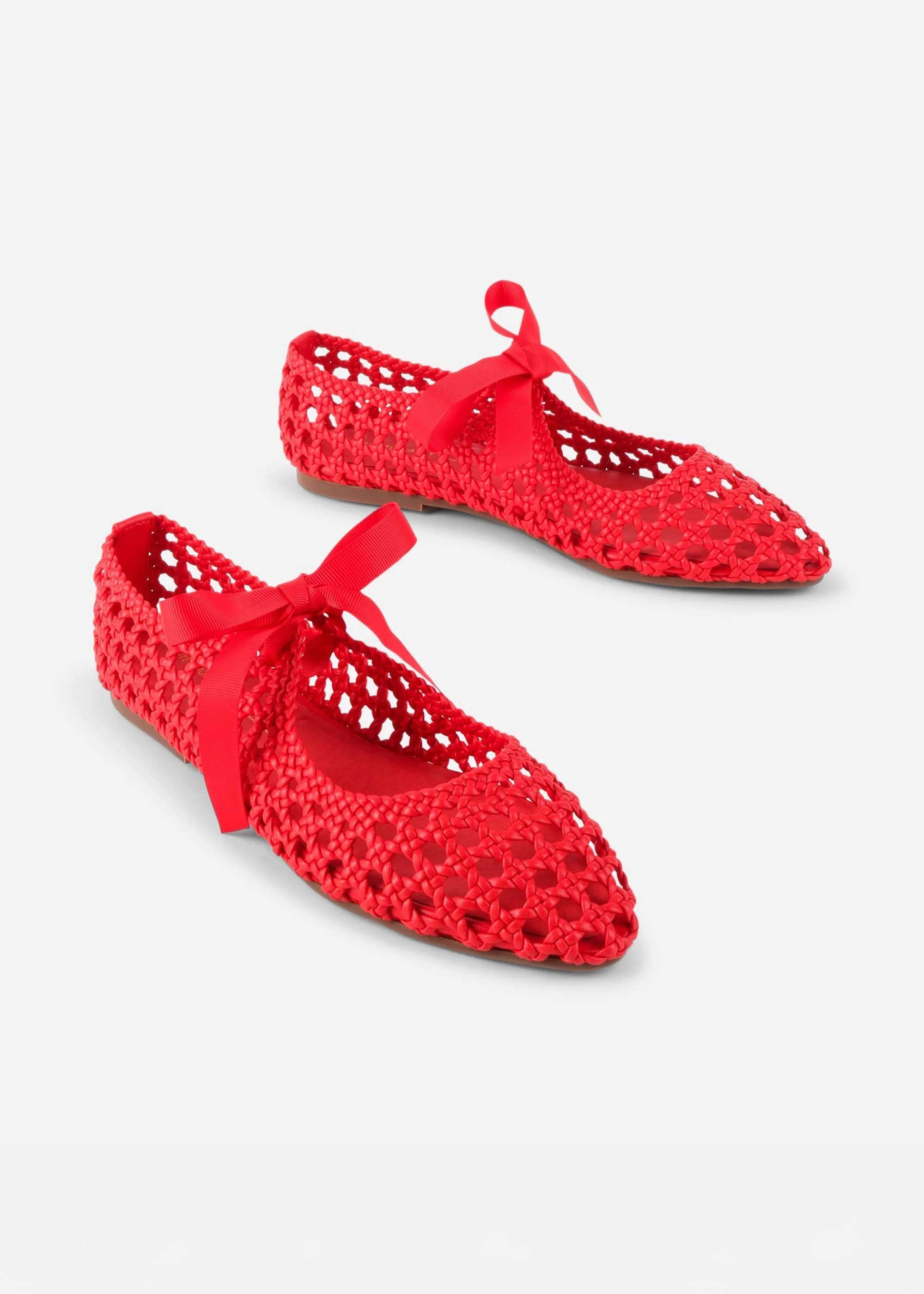 Valley Woven Vegan Ballet Flat