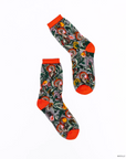 Sock Candy - Wicked Elphaba Land Black Sheer Crew Sock -