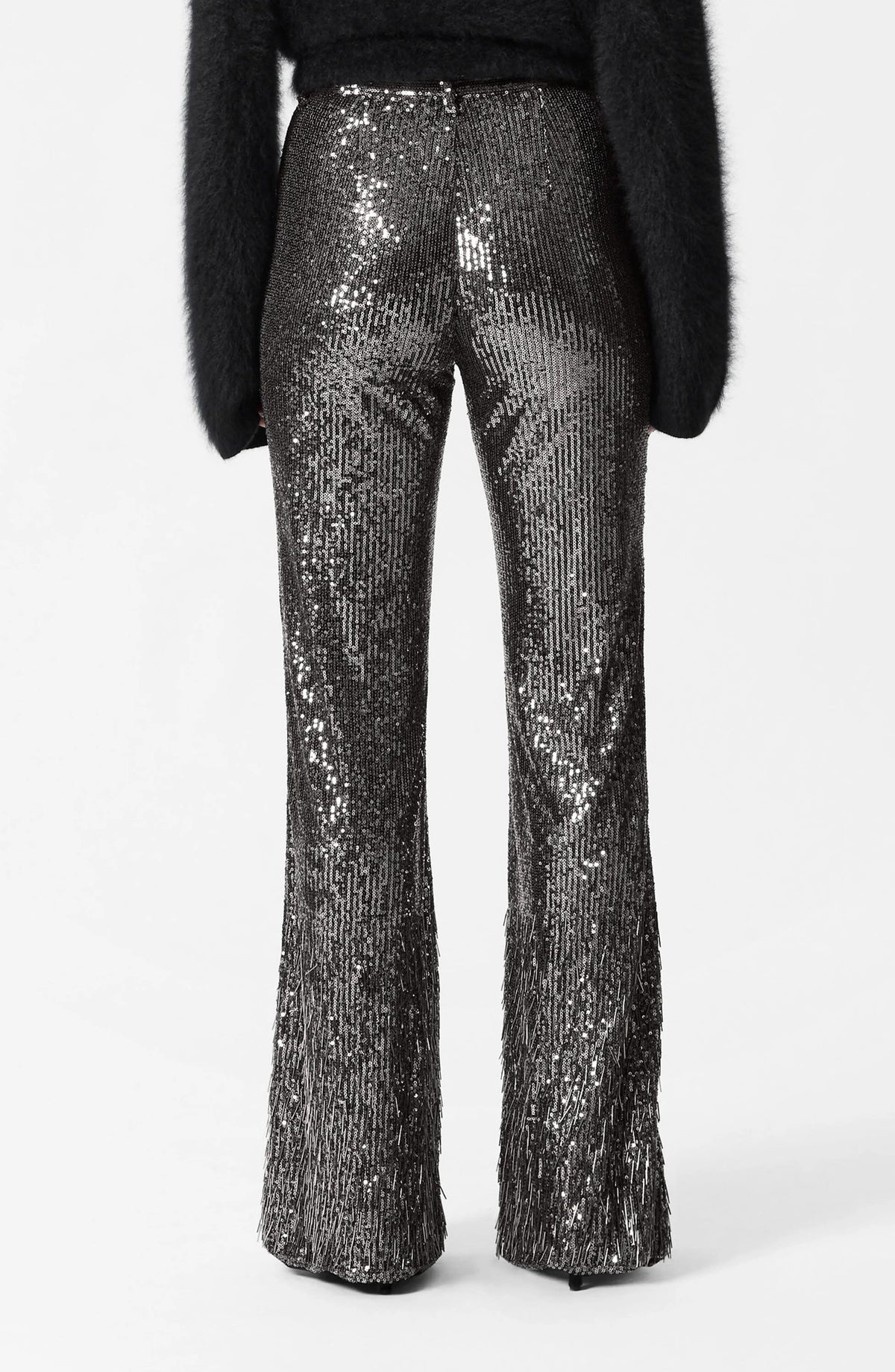 & Other Stories - Cher Sequin Trousers - Grey -