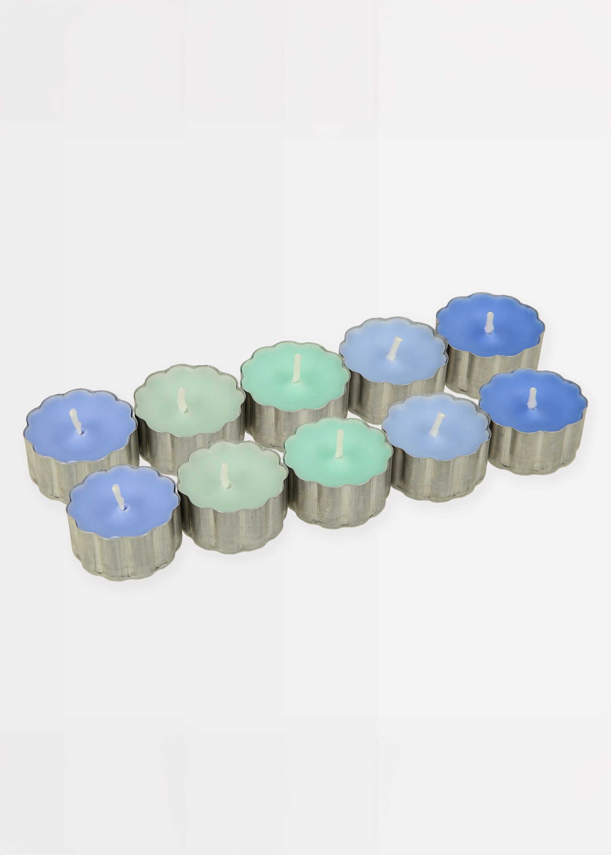 Meri Meri - Blue & Green Tealight Candles -