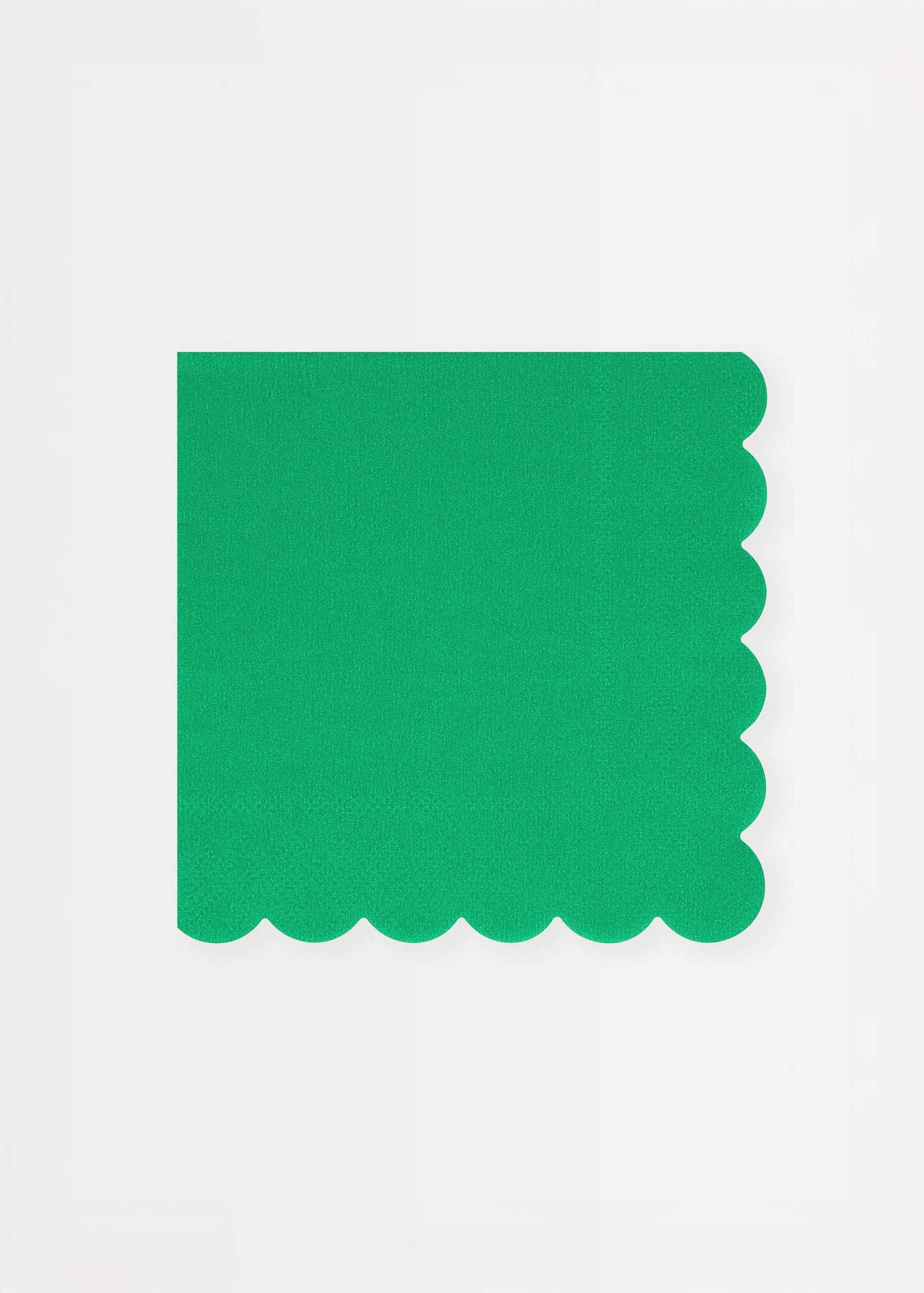 Meri Meri - Fir Tree Green Small Napkins -