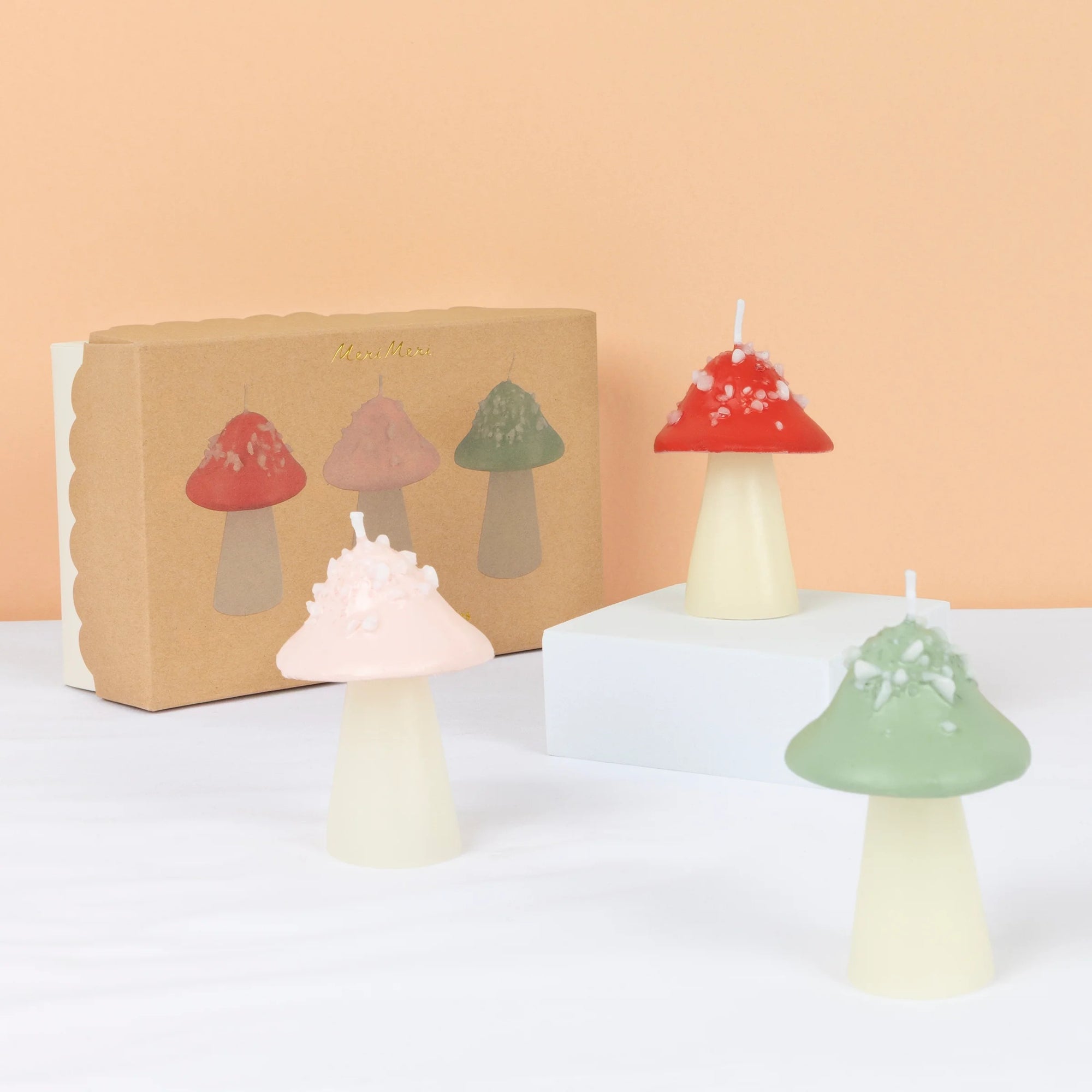 Meri Meri - Mushroom Candles -