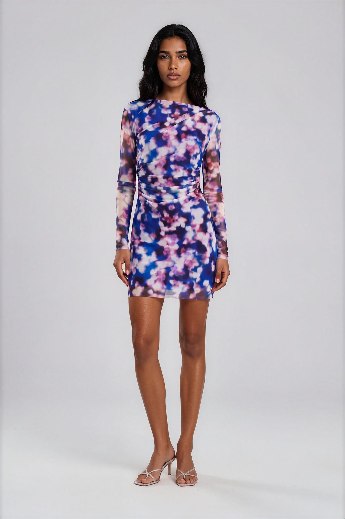 & Other Stories - Silje Mesh Dress - Blue -