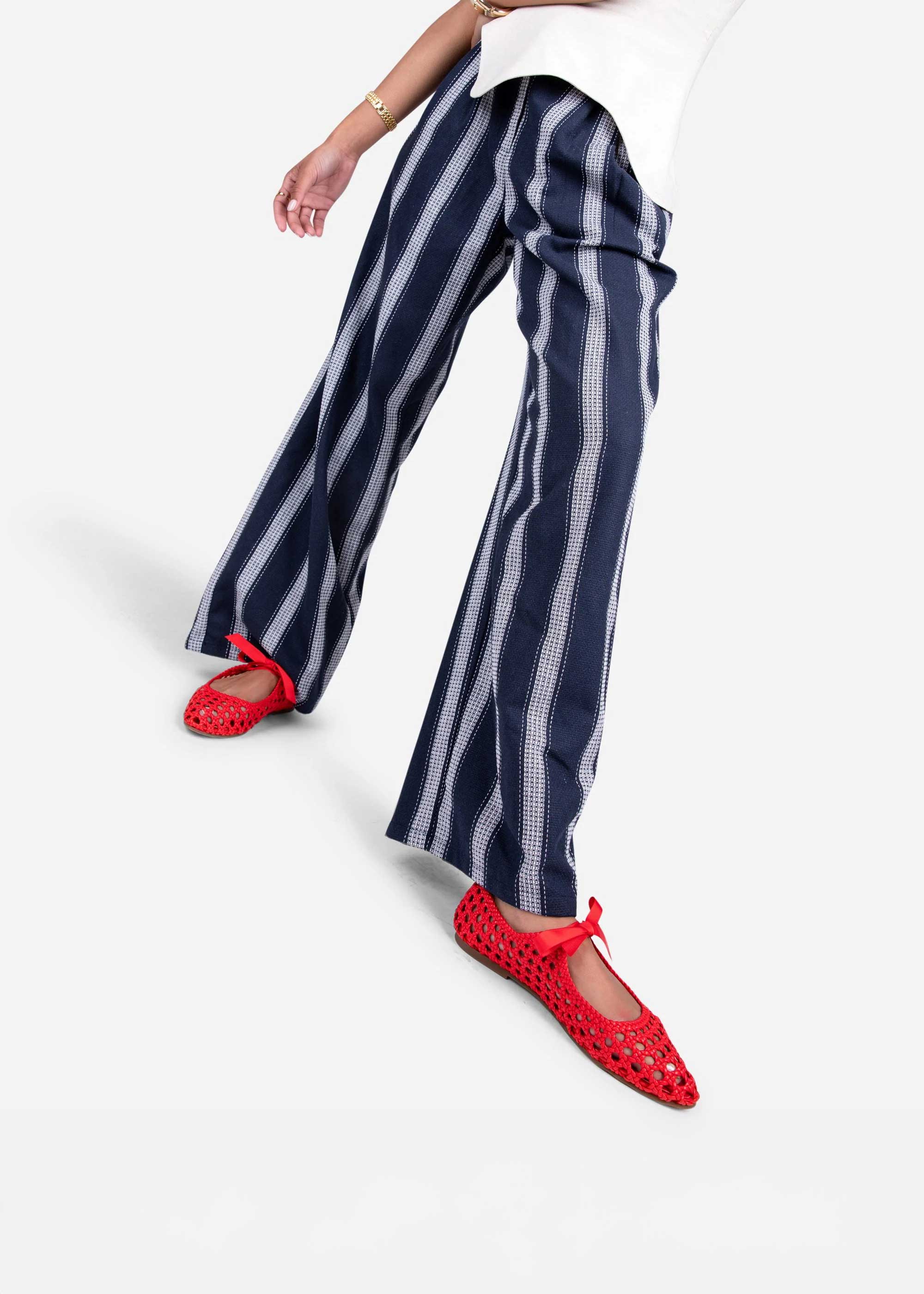 Valley Woven Vegan Ballet Flat