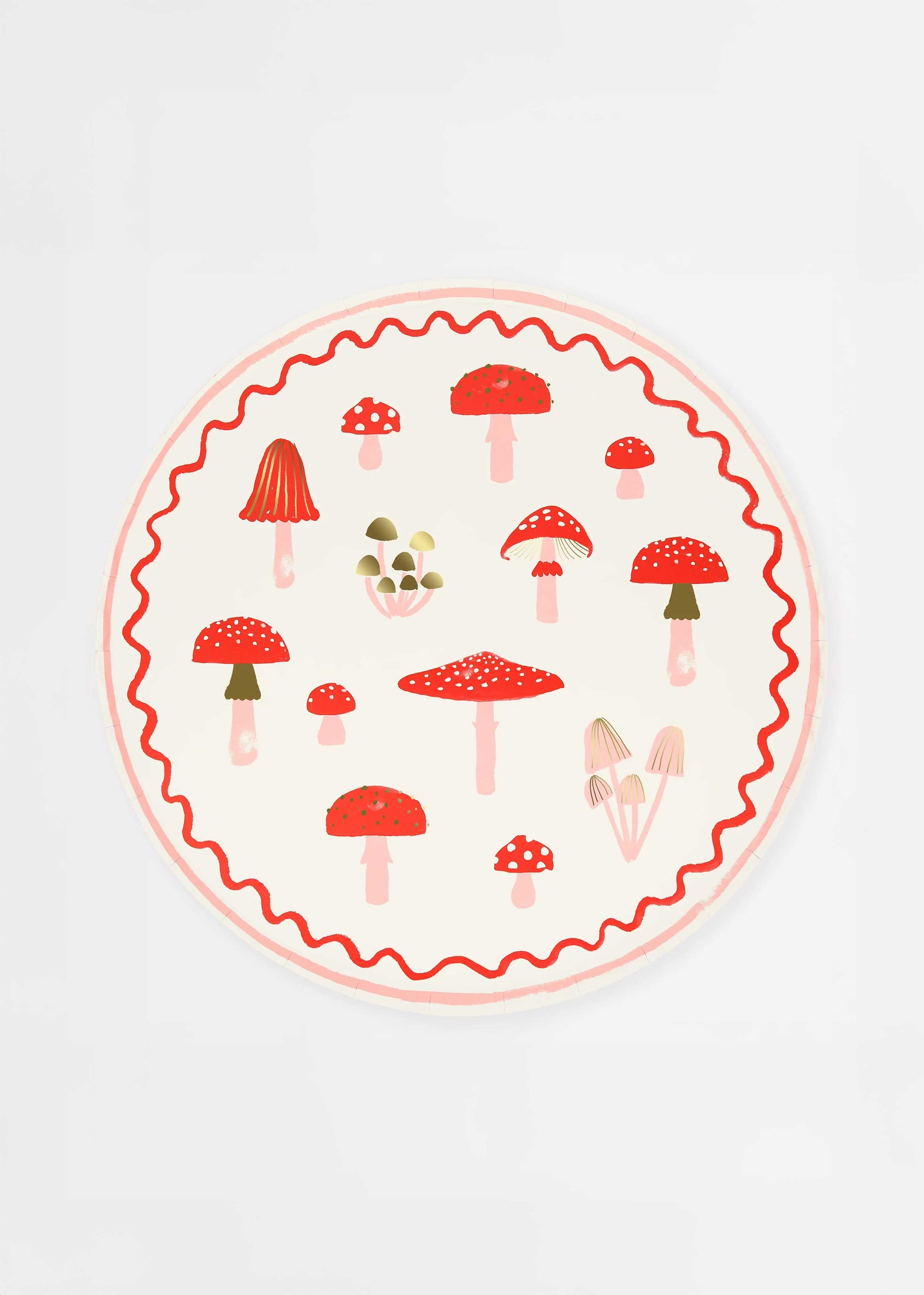 Meri Meri - Merry Mushrooms Dinner Plates -