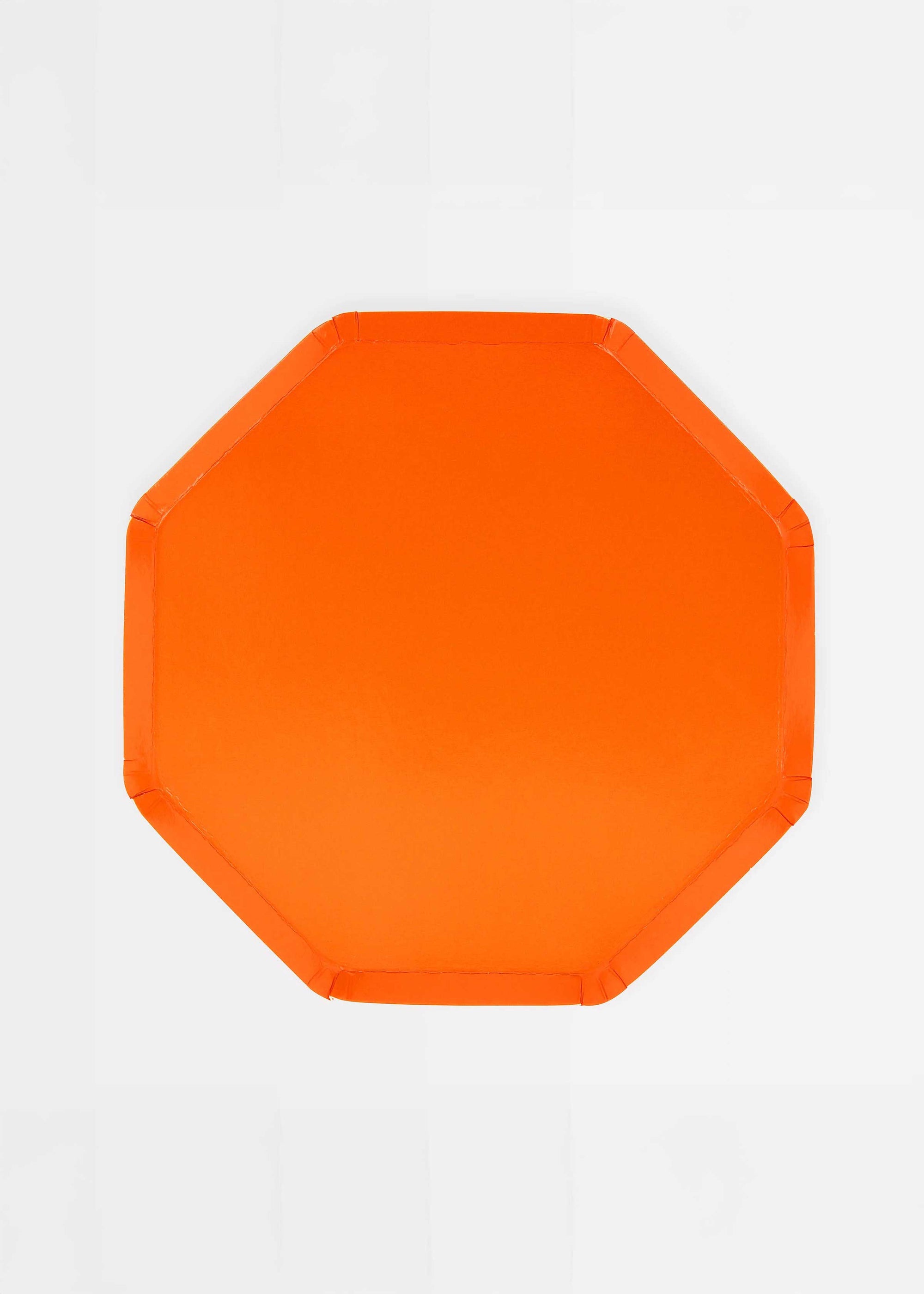 Meri Meri - Pumpkin Orange Side Plates -