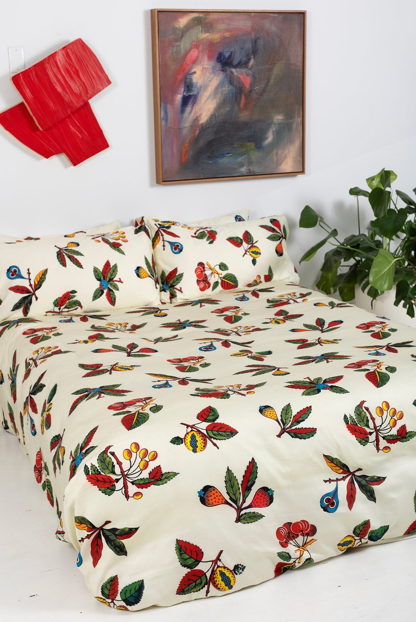 WRAY - Duvet Bedding Set - Stone Fruit -