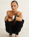 Heaven Mayhem - Luna Bangle - Burnt Orange -