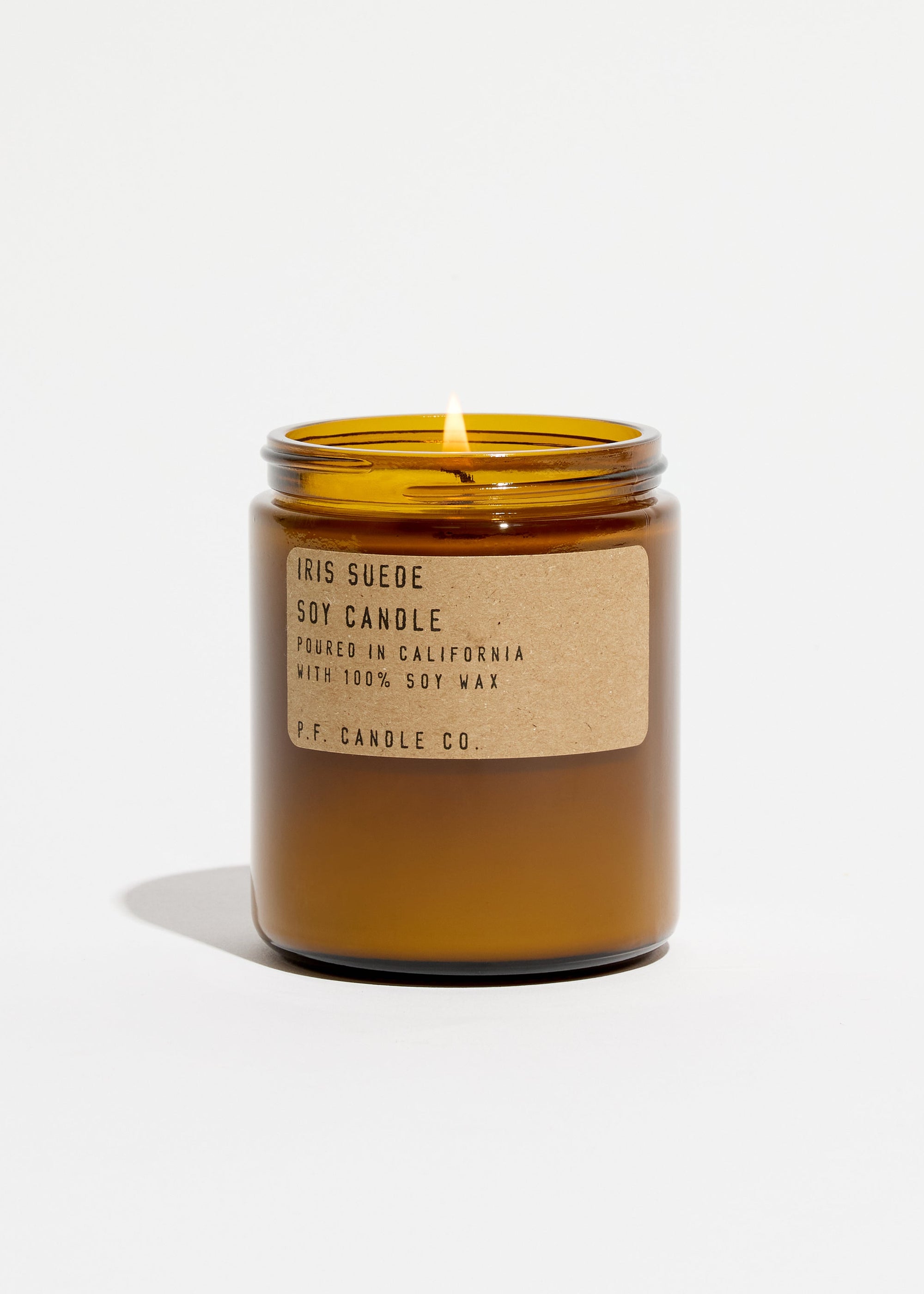 P.F. Candle Co. - Iris Suede Candle -