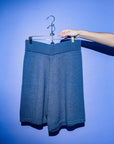 et Tigre - John Knit Shorts - Denim Blue - XS