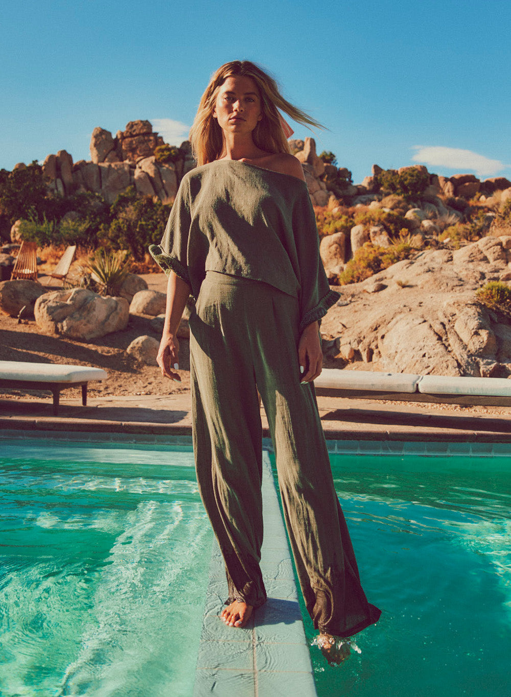 JBQ - Kelian Pant - Forest -