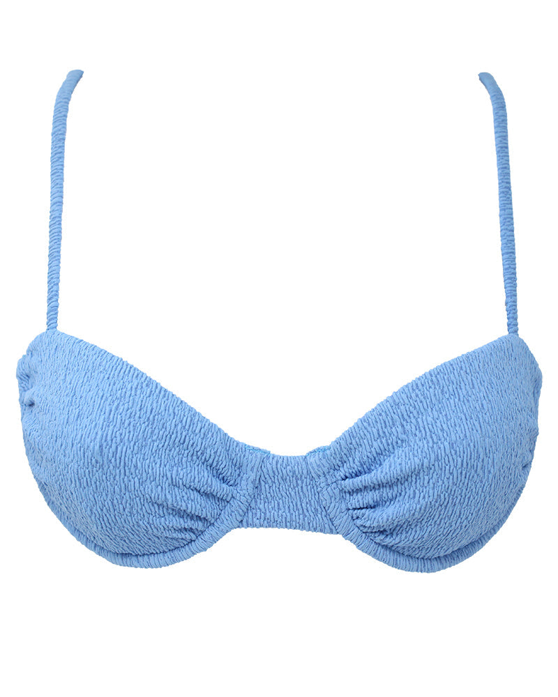 Serei Swim - KIRI Top - Textured Blue -