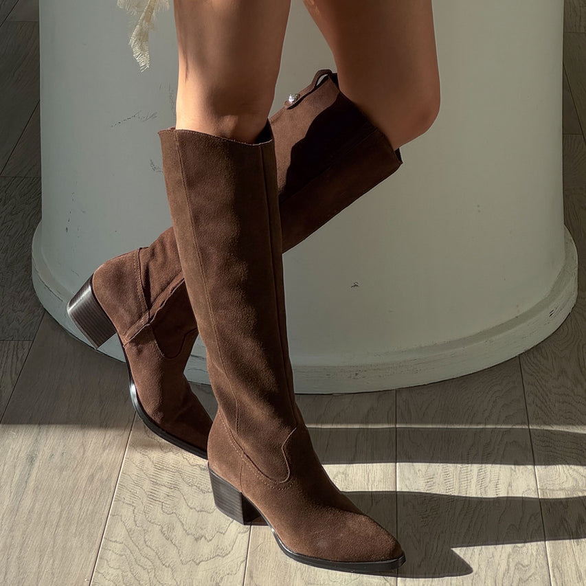 Dolce Vita - Virona H2O Boots - Brown Suede -
