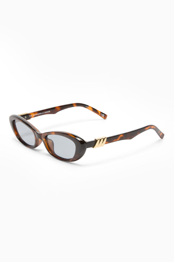 Le Specs - The Whisperer Sunglasses - Dark Tort -
