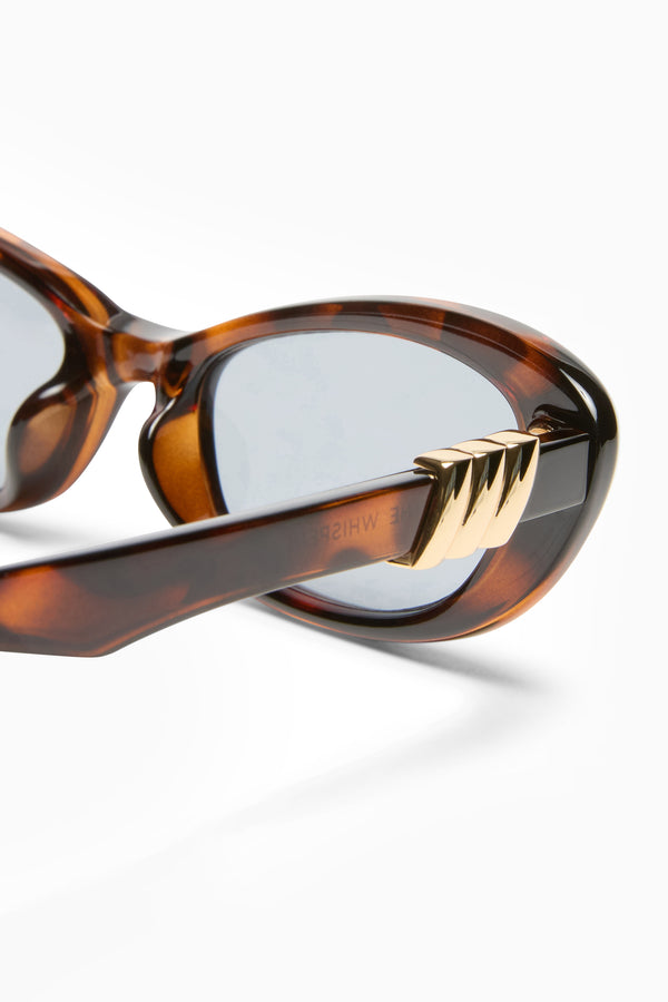 Le Specs - The Whisperer Sunglasses - Dark Tort -