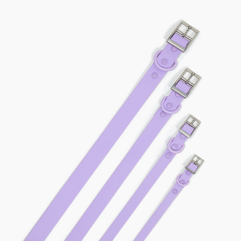 Lucy & Co. - Waterproof PVC Collar - Lilac -