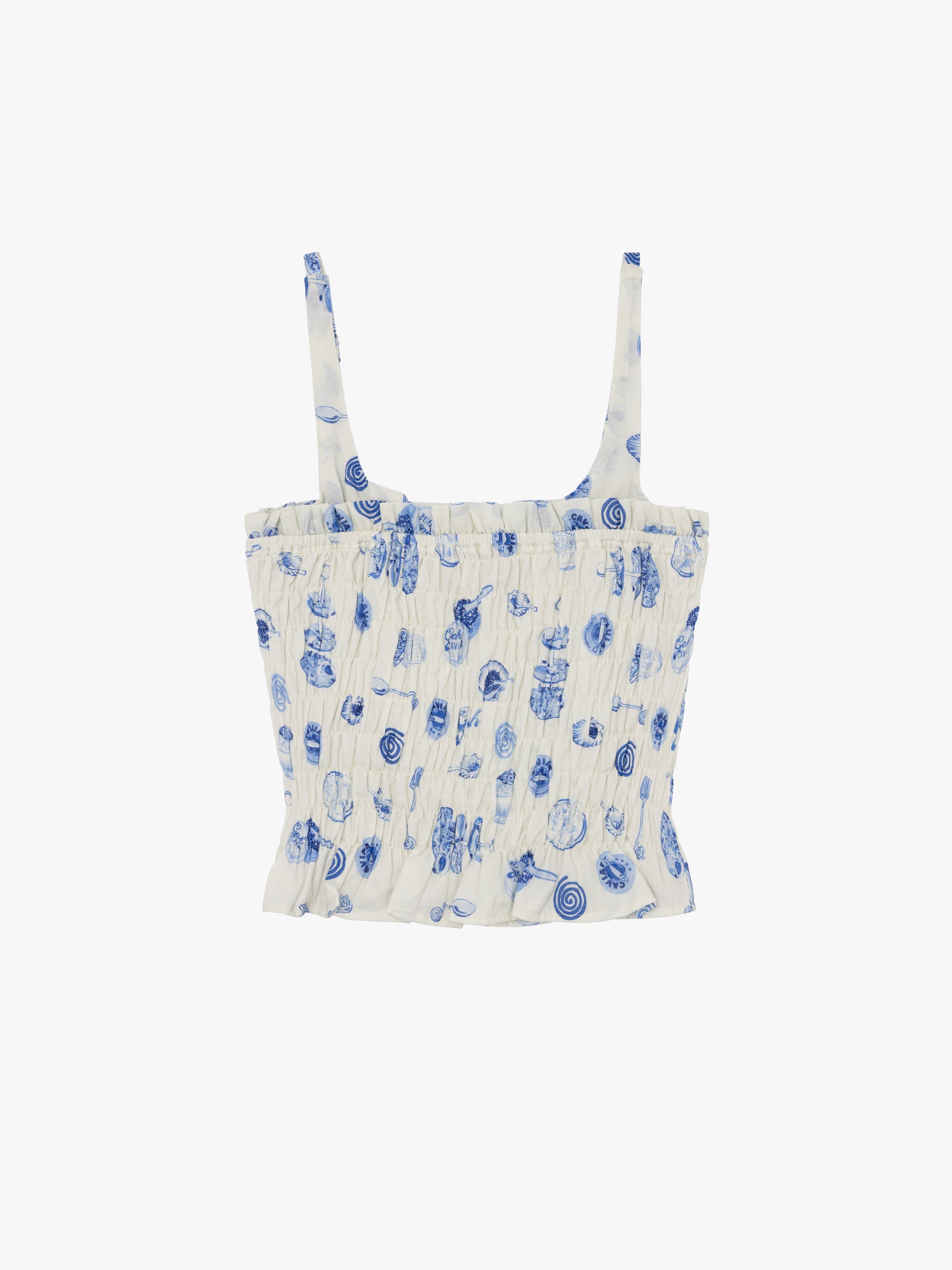 Lisa Says Gah - Cara Top - Caviar Dreams Blue Multi -